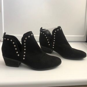 Sam Edelman Circus suede leather studded ankle boots booties